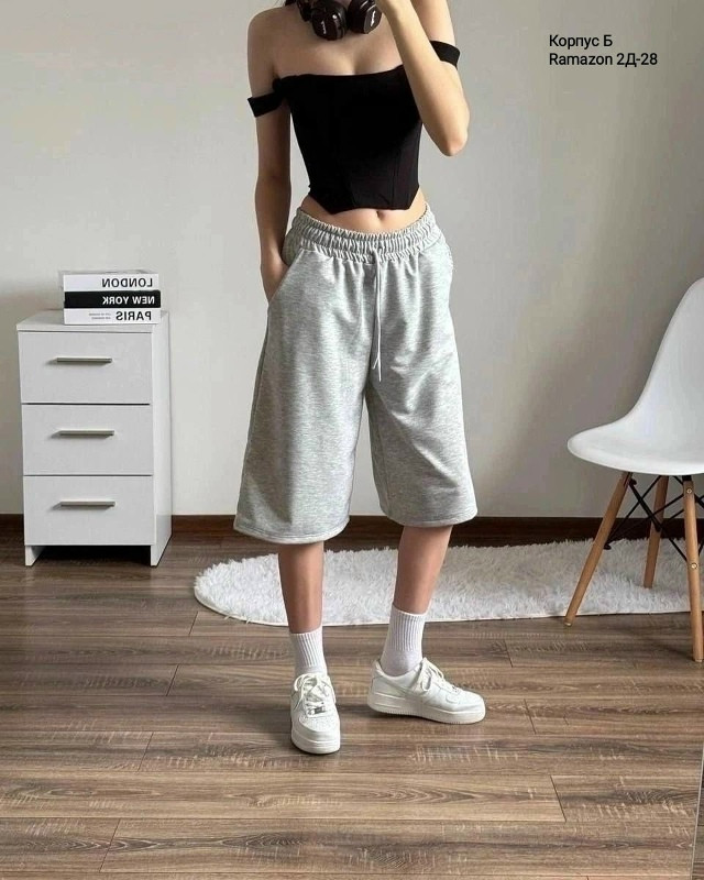 Шорты серые купить в Интернет-магазине Садовод База - цена 500 руб Садовод интернет-каталог