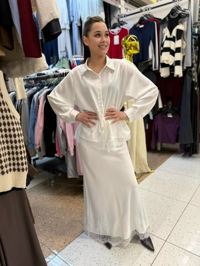 Женский костюм белый купить в Интернет-магазине Садовод База - цена 2100 руб Садовод интернет-каталог