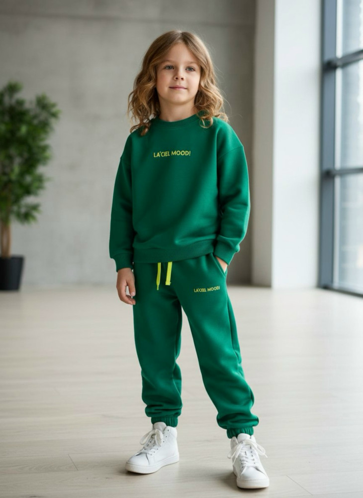 Детский костюм зеленый купить в Интернет-магазине Садовод База - цена 1050 руб Садовод интернет-каталог