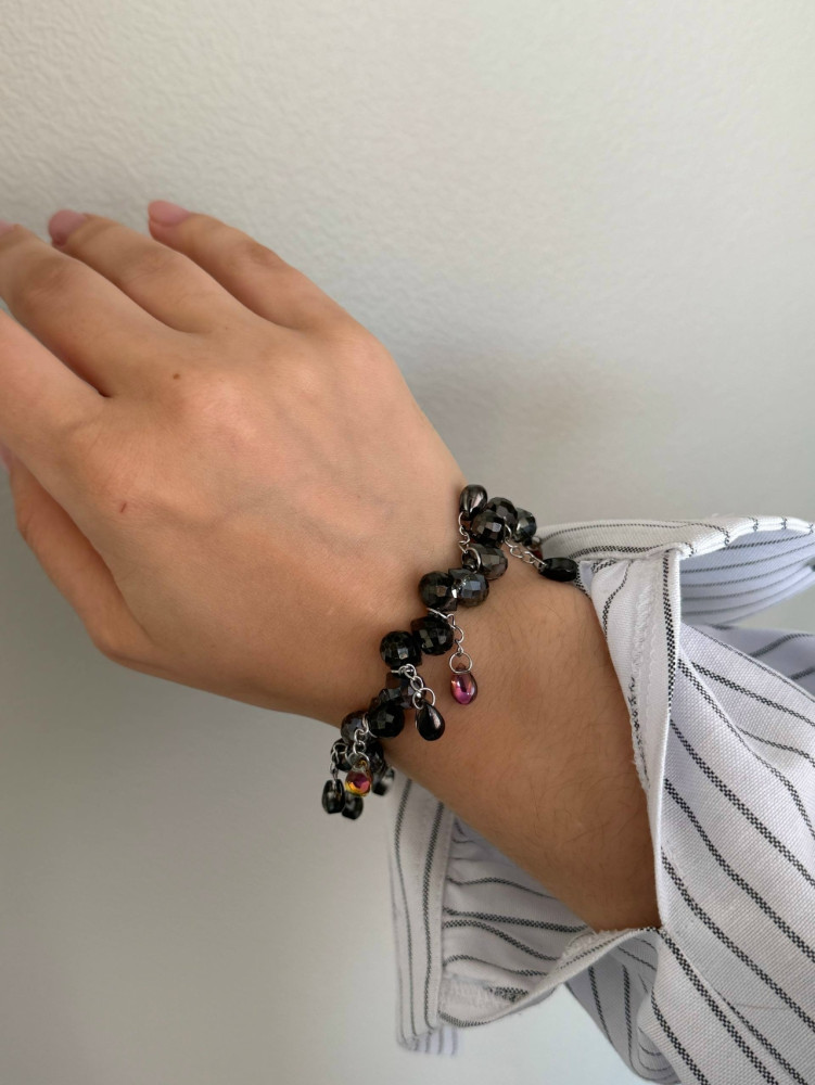 ✨ Браслет с стеклянными каплями купить в Интернет-магазине Садовод База - цена 300 руб Садовод интернет-каталог