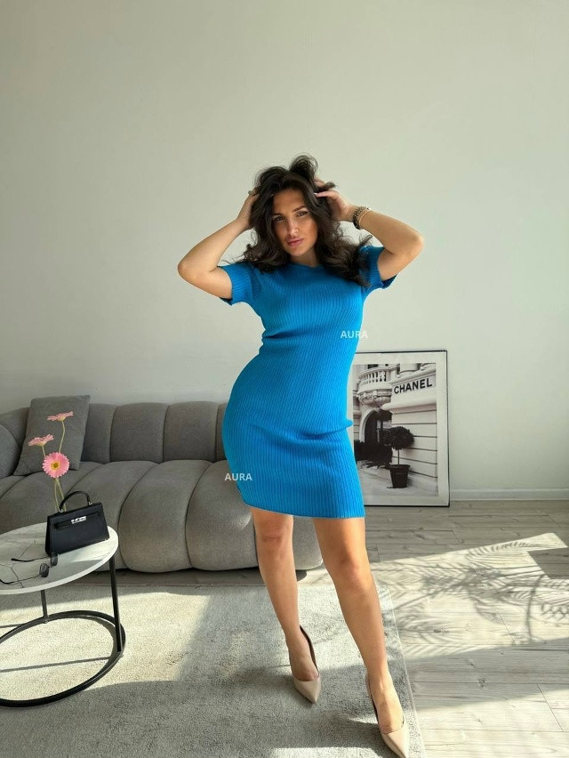 Платье синее купить в Интернет-магазине Садовод База - цена 1200 руб Садовод интернет-каталог