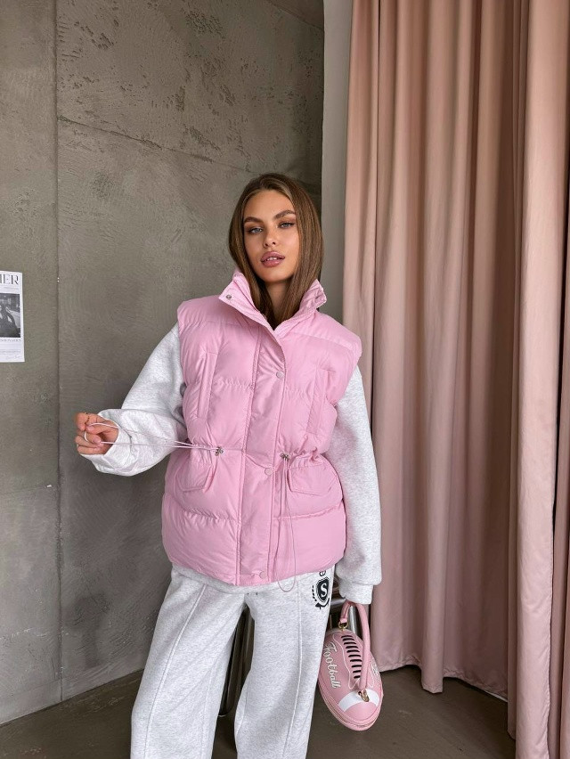 Жилетка женская розовая купить в Интернет-магазине Садовод База - цена 1400 руб Садовод интернет-каталог