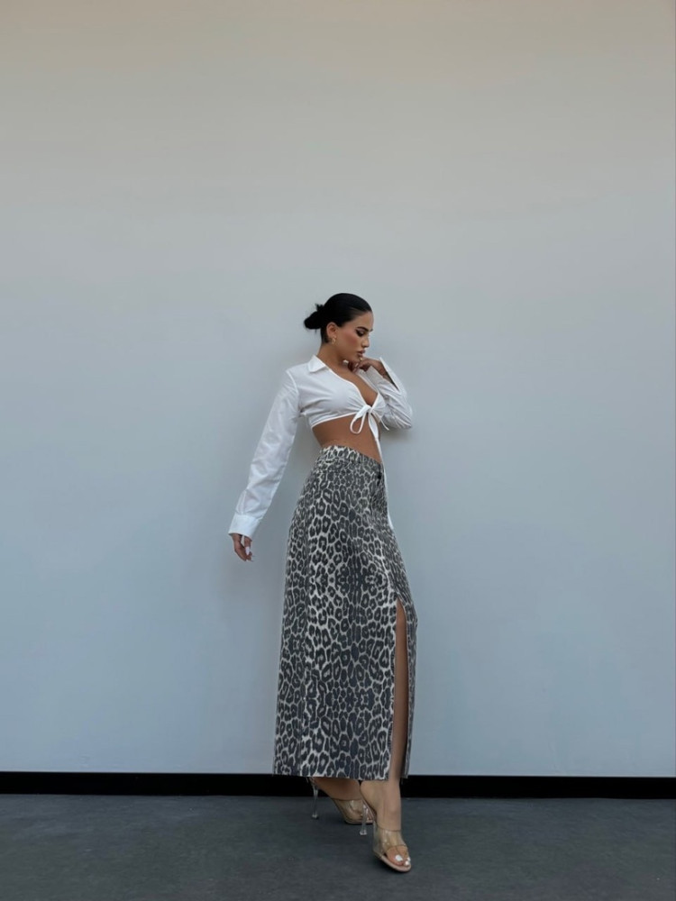 Леопардовая юбка купить в Интернет-магазине Садовод База - цена 2800 руб Садовод интернет-каталог