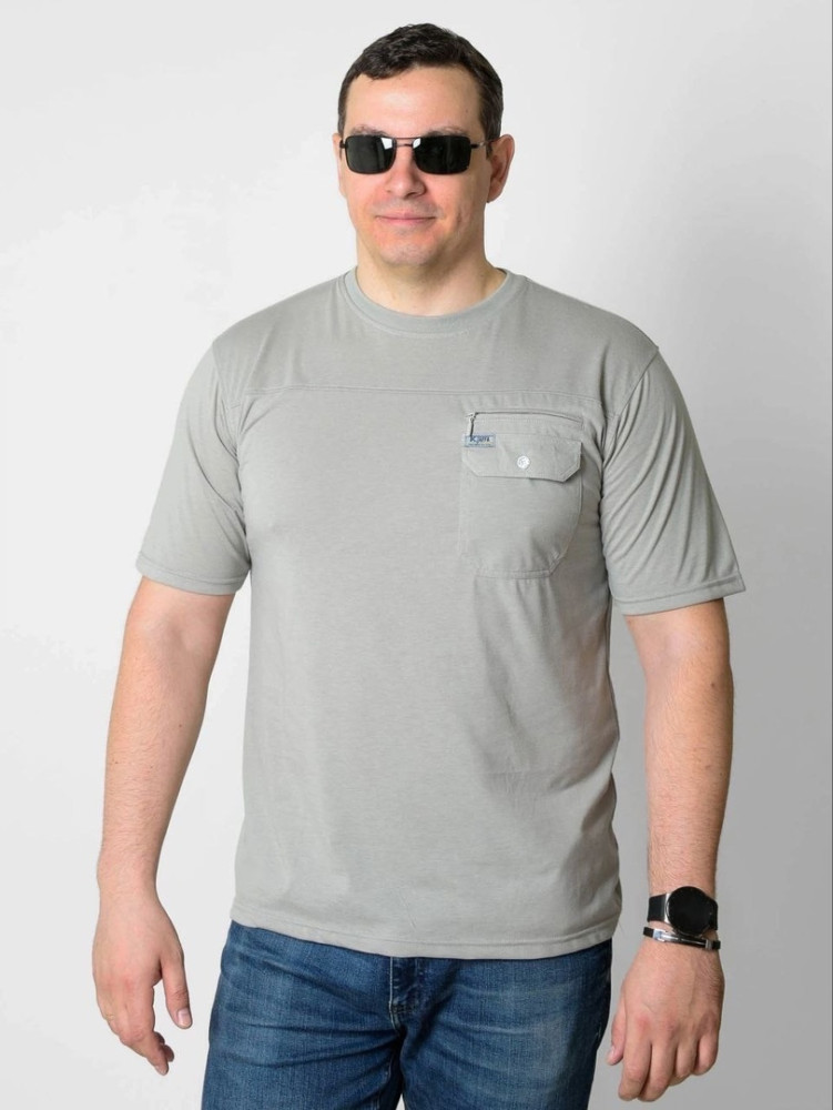 Мужская футболка серая купить в Интернет-магазине Садовод База - цена 650 руб Садовод интернет-каталог
