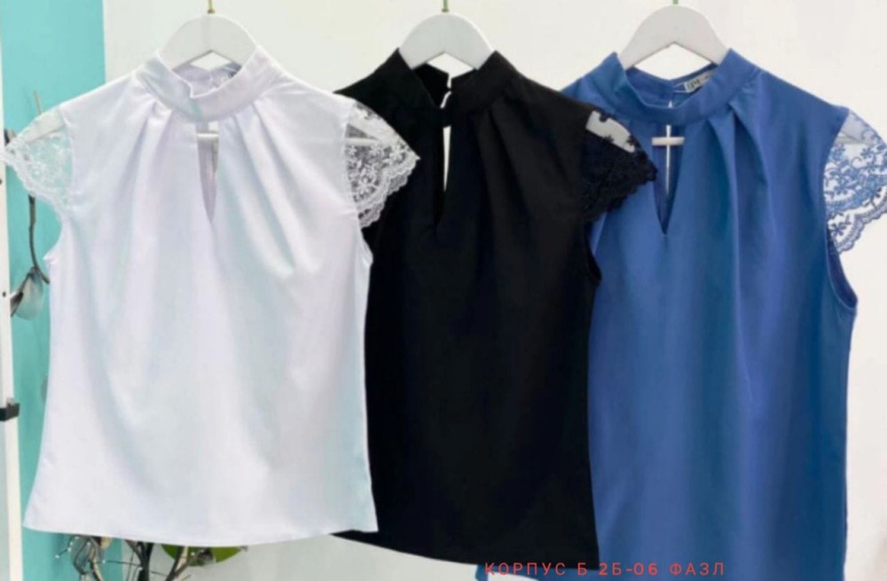 Блузка белая купить в Интернет-магазине Садовод База - цена 650 руб Садовод интернет-каталог