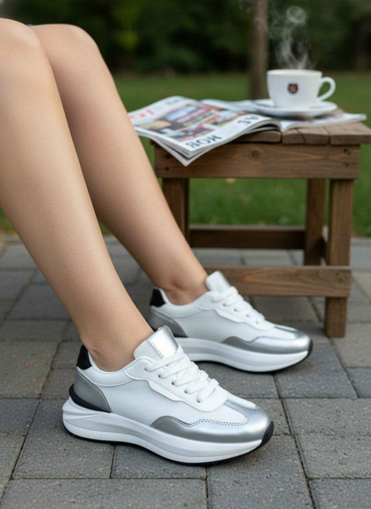 Кроссовки женские белые купить в Интернет-магазине Садовод База - цена 850 руб Садовод интернет-каталог