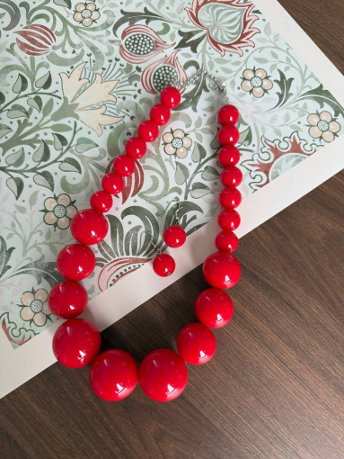 🍒 Сочный комплект украшений: колье+серьги САДОВОД официальный интернет-каталог