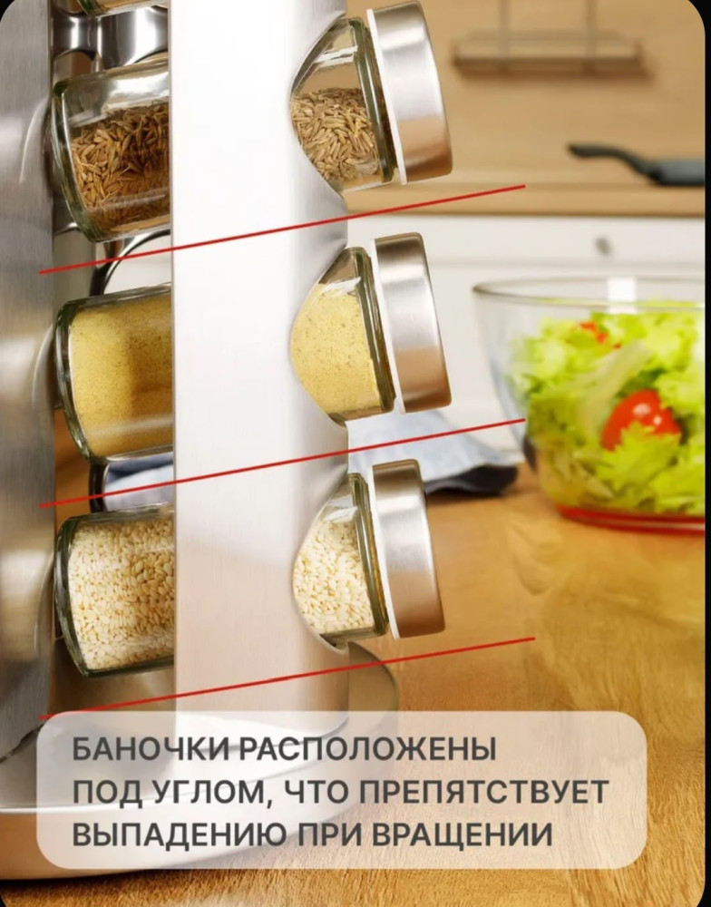 Набор для хранения специй на кухне. купить в Интернет-магазине Садовод База - цена 950 руб Садовод интернет-каталог