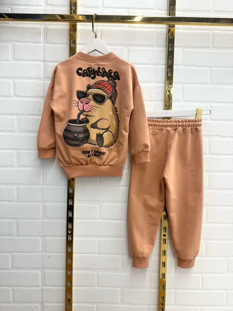 Детский костюм бежевый купить в Интернет-магазине Садовод База - цена 1099 руб Садовод интернет-каталог