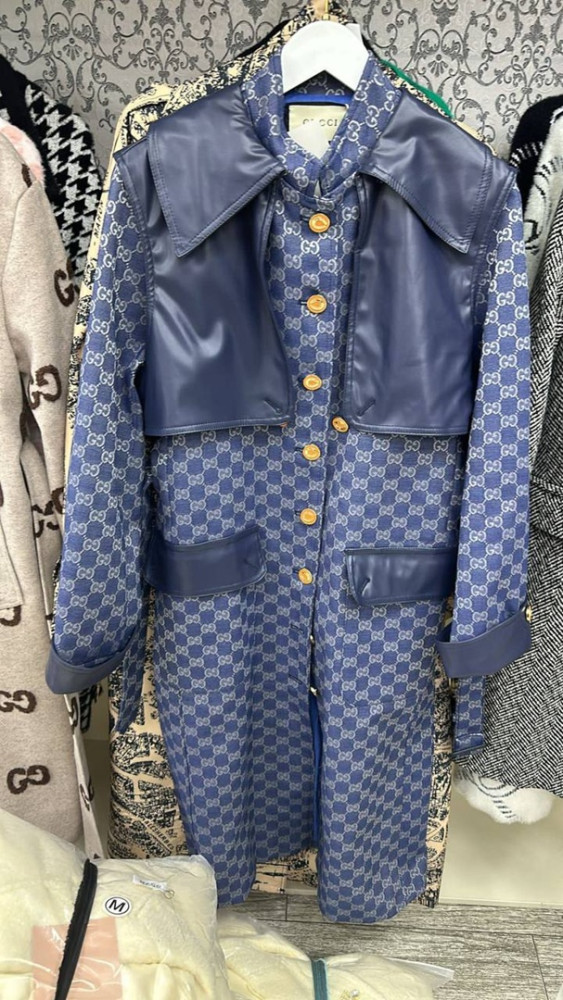 Женское пальто синее купить в Интернет-магазине Садовод База - цена 6000 руб Садовод интернет-каталог