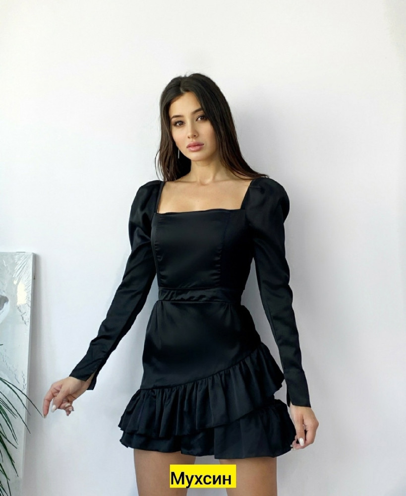 Платье черное купить в Интернет-магазине Садовод База - цена 550 руб Садовод интернет-каталог