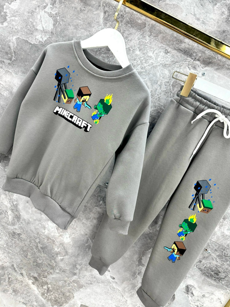 Детский костюм серый купить в Интернет-магазине Садовод База - цена 1299 руб Садовод интернет-каталог