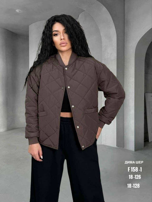 Куртка женская коричневая