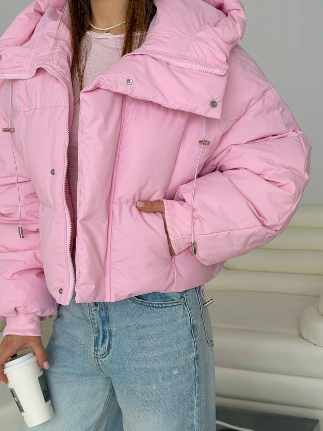 Куртка женская розовая купить в Интернет-магазине Садовод База - цена 2700 руб Садовод интернет-каталог