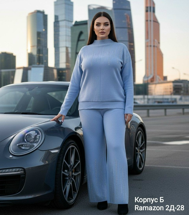Женский костюм голубой купить в Интернет-магазине Садовод База - цена 1200 руб Садовод интернет-каталог