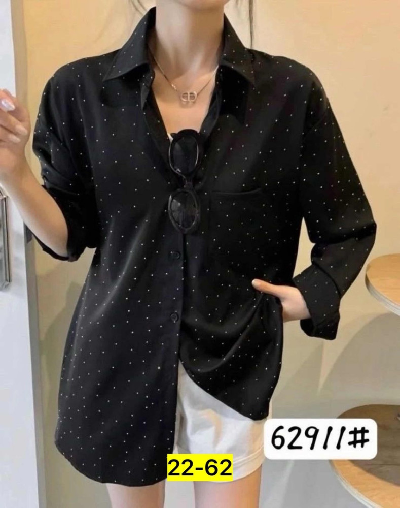Женская рубашка черная купить в Интернет-магазине Садовод База - цена 800 руб Садовод интернет-каталог