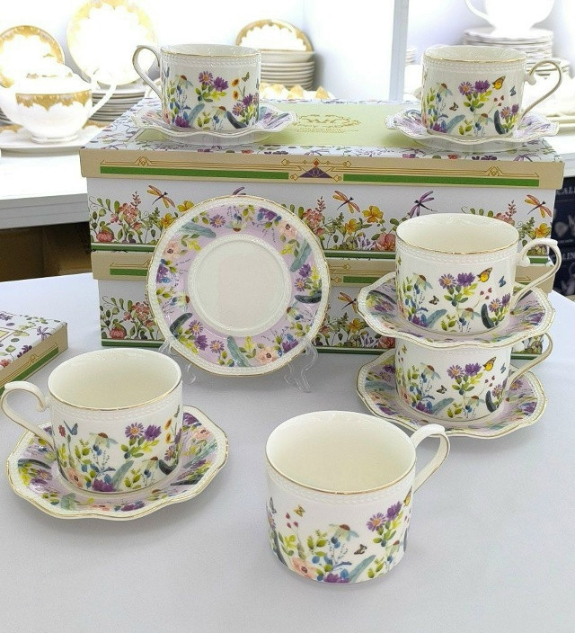 Чайный сервиз купить в Интернет-магазине Садовод База - цена 3399 руб Садовод интернет-каталог