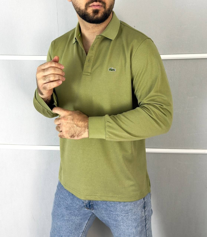 Футболка с длинным рукавом поло 🔥🔥