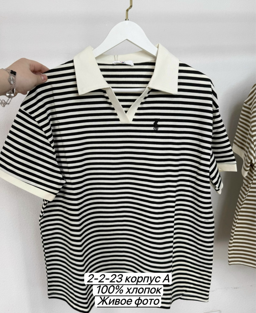 Футболка-поло женская батал купить в Интернет-магазине Садовод База - цена 500 руб Садовод интернет-каталог