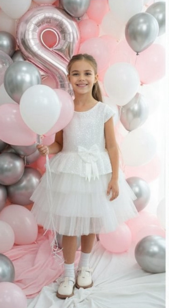 Платье белое