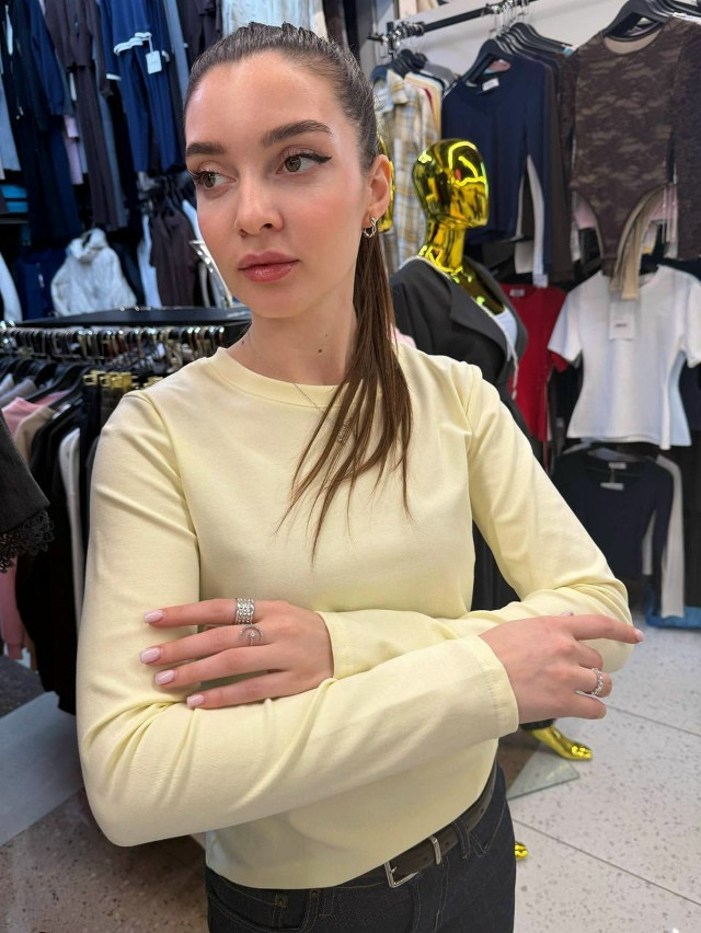 Лонгслив желтый купить в Интернет-магазине Садовод База - цена 1000 руб Садовод интернет-каталог