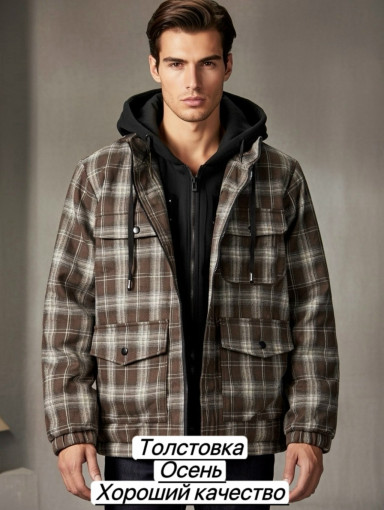 Толстовка для мужчин, хлопок САДОВОД официальный интернет-каталог