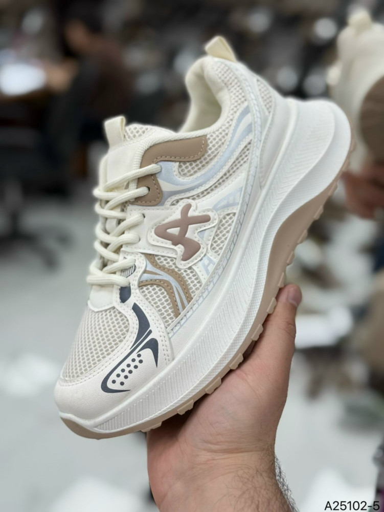 Кроссовки женские бежевые купить в Интернет-магазине Садовод База - цена 750 руб Садовод интернет-каталог