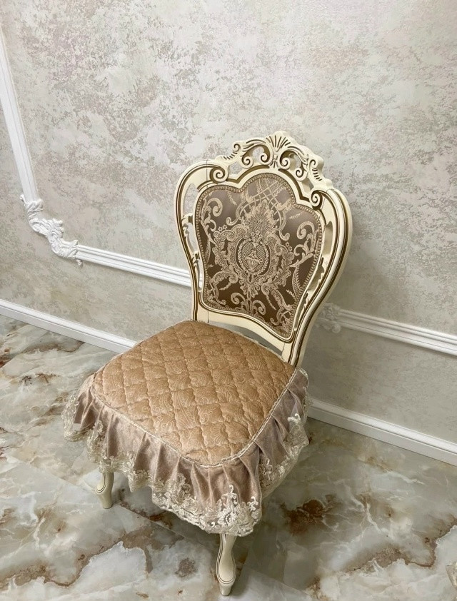 Сидушки на стулья на прорезиненной основе с завязками к спинке стула купить в Интернет-магазине Садовод База - цена 280 руб Садовод интернет-каталог