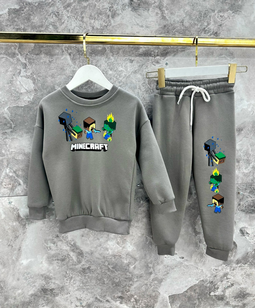 Детский костюм серый купить в Интернет-магазине Садовод База - цена 1150 руб Садовод интернет-каталог