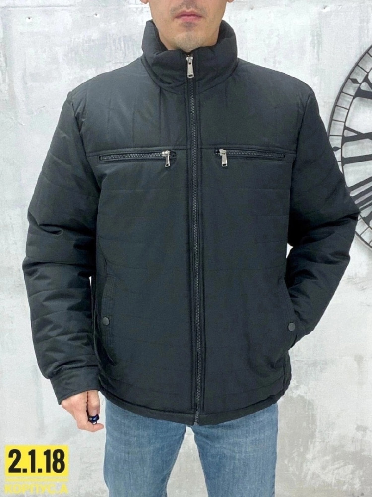 Куртка мужская черная купить в Интернет-магазине Садовод База - цена 1100 руб Садовод интернет-каталог