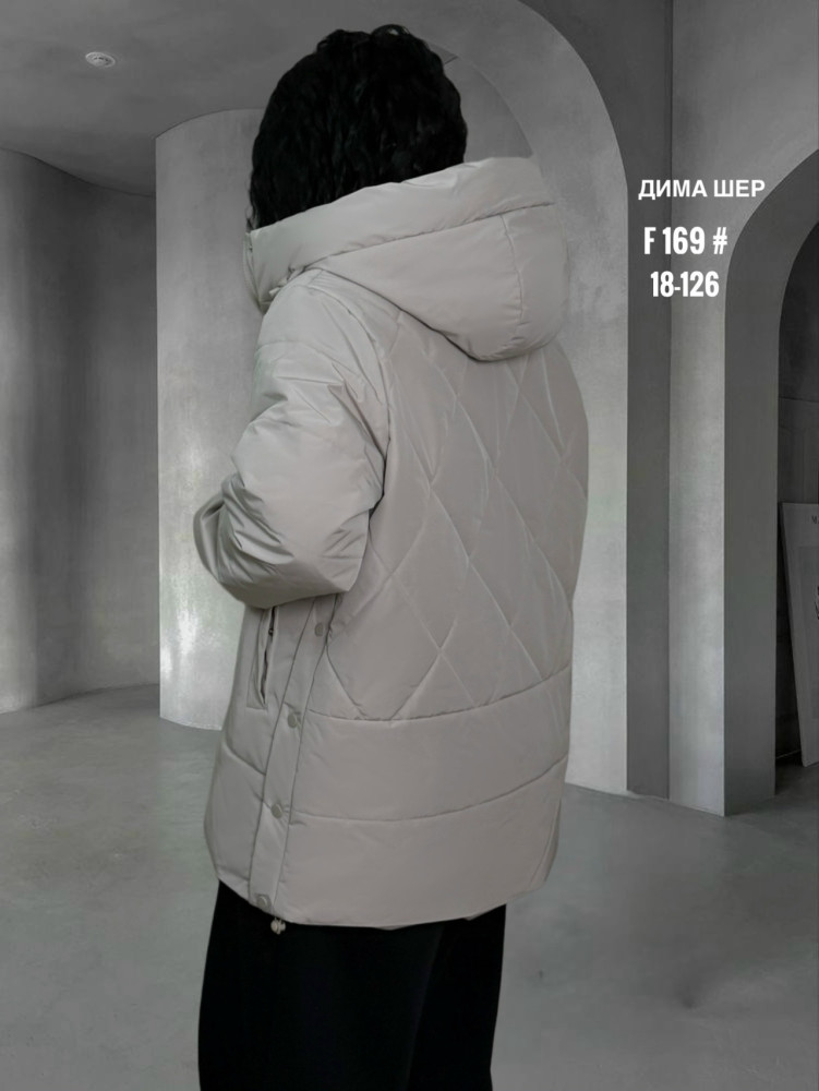 Куртка женская светло-серая