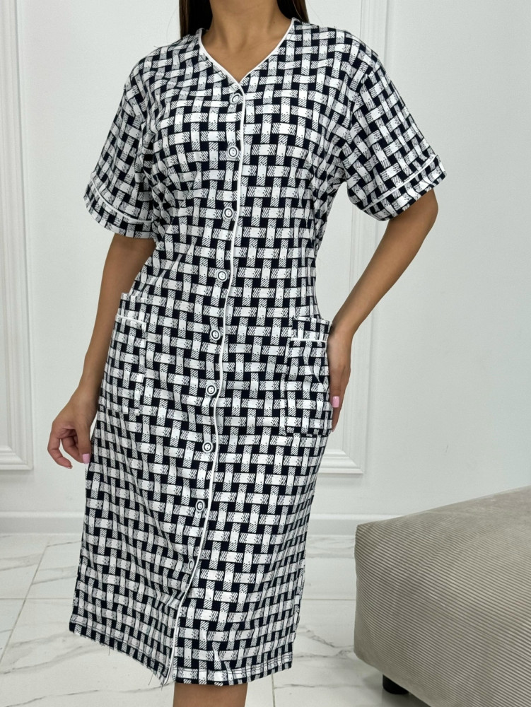 Халат серый купить в Интернет-магазине Садовод База - цена 350 руб Садовод интернет-каталог