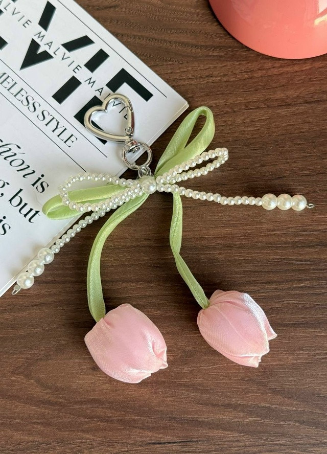 🌷Брелок-обвес на сумку «Тюльпан» купить в Интернет-магазине Садовод База - цена 200 руб Садовод интернет-каталог