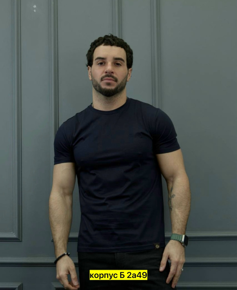 Футболка для мужчин, хлопок купить в Интернет-магазине Садовод База - цена 800 руб Садовод интернет-каталог