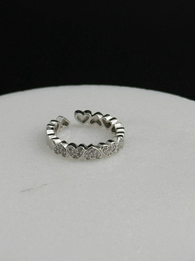 🩷 Кольцо с микро-сердечками САДОВОД официальный интернет-каталог