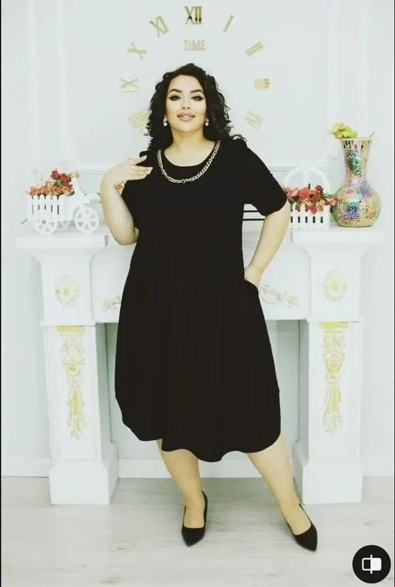 Платье черное купить в Интернет-магазине Садовод База - цена 800 руб Садовод интернет-каталог