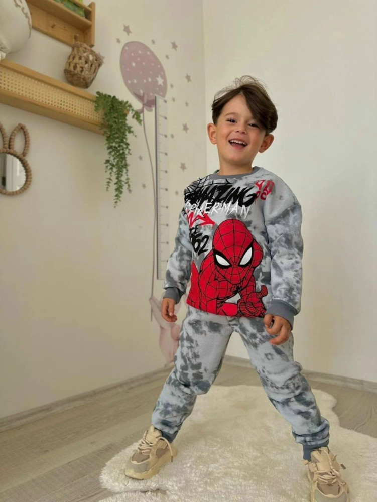 Детский костюм серый купить в Интернет-магазине Садовод База - цена 1199 руб Садовод интернет-каталог