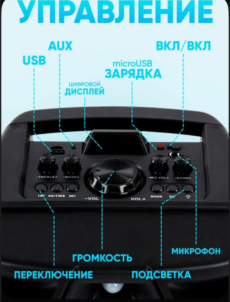 Беспроводная портативная колонка купить в Интернет-магазине Садовод База - цена 3500 руб Садовод интернет-каталог