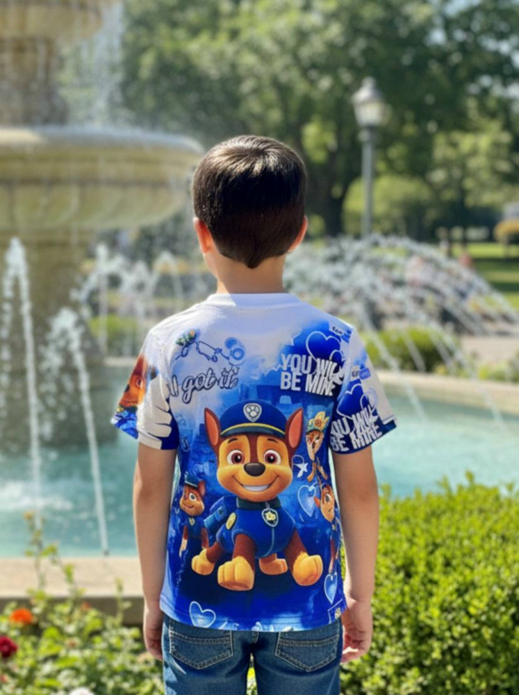 Детская футболка синяя купить в Интернет-магазине Садовод База - цена 699 руб Садовод интернет-каталог