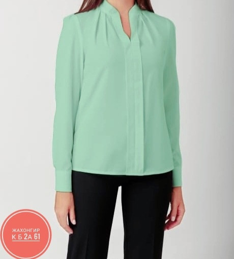 блузка зеленая купить в Интернет-магазине Садовод База - цена 500 руб Садовод интернет-каталог