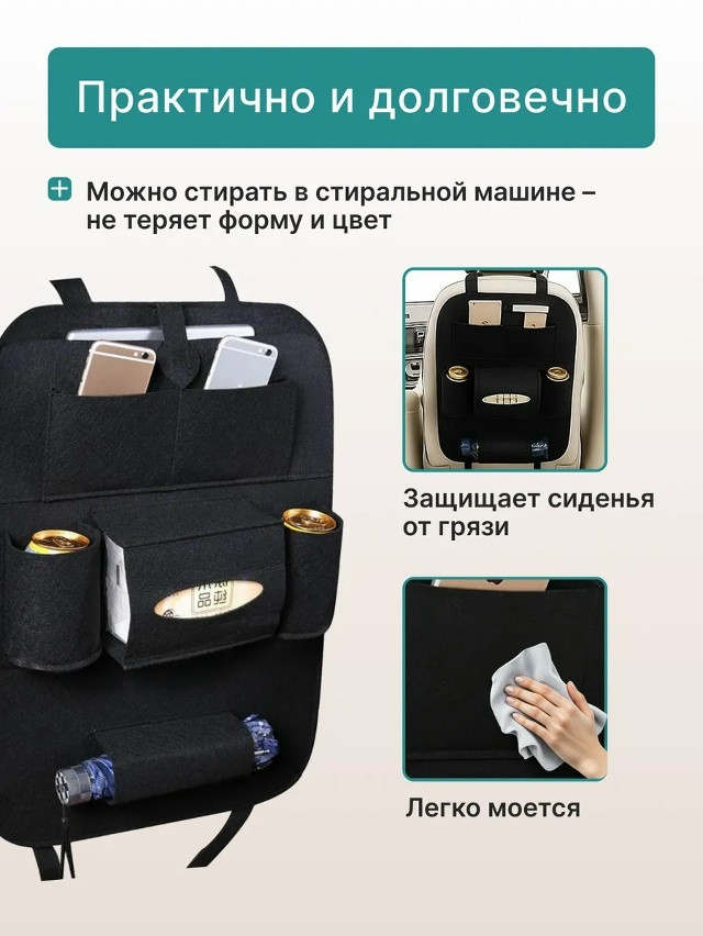 Органайзер на сиденье автомобиля купить в Интернет-магазине Садовод База - цена 150 руб Садовод интернет-каталог