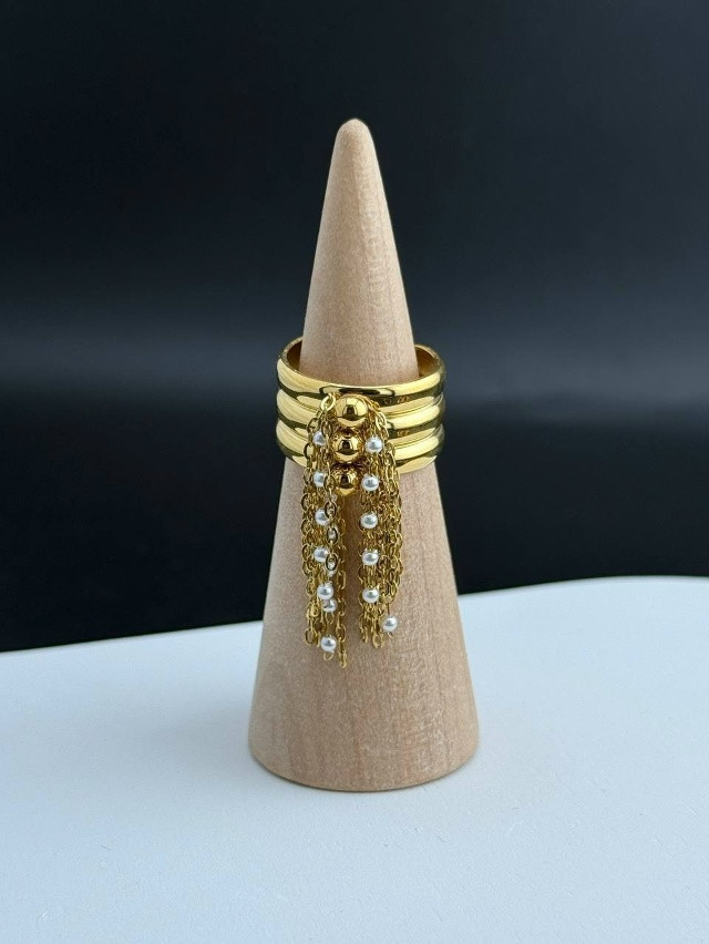 🤍 Кольцо с кисточкой купить в Интернет-магазине Садовод База - цена 400 руб Садовод интернет-каталог