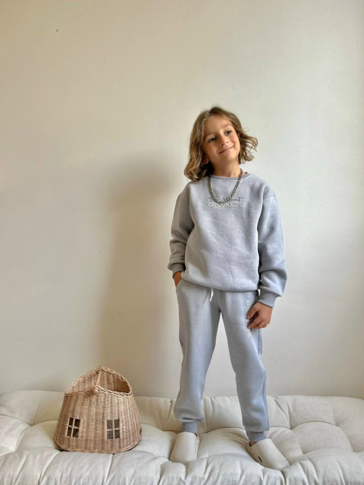 Детский костюм серый купить в Интернет-магазине Садовод База - цена 1350 руб Садовод интернет-каталог