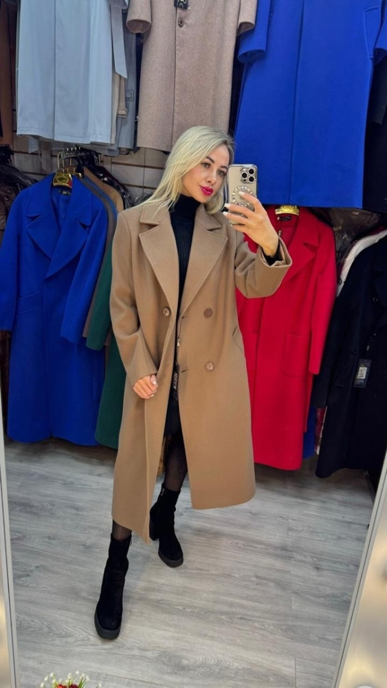 Женское пальто коричневое купить в Интернет-магазине Садовод База - цена 3900 руб Садовод интернет-каталог