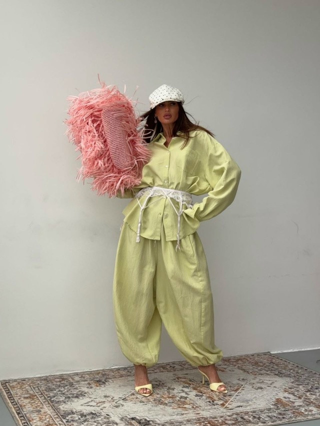 Женский костюм салатовый купить в Интернет-магазине Садовод База - цена 3800 руб Садовод интернет-каталог