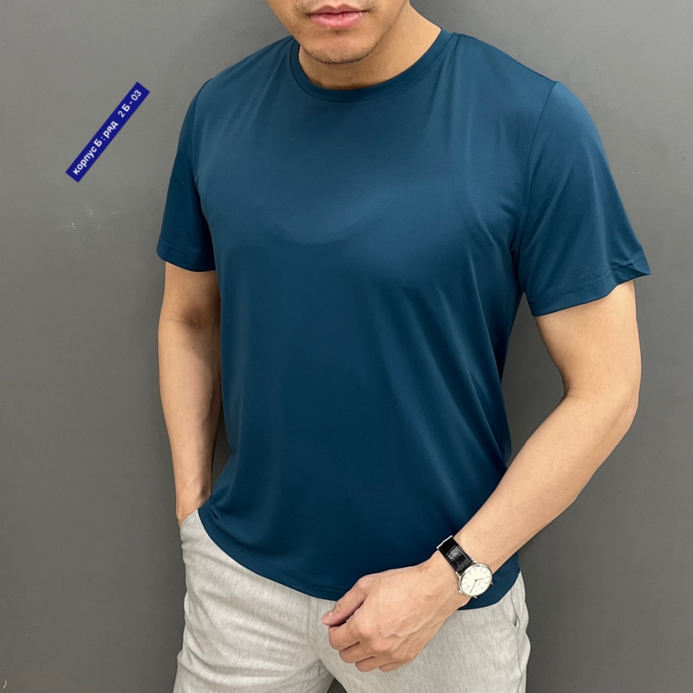 Мужская футболка темно-синяя купить в Интернет-магазине Садовод База - цена 300 руб Садовод интернет-каталог