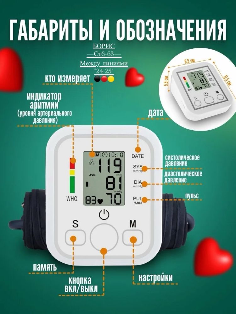 Тонометр автоматический для измерения давления с манжетой на плечо купить в Интернет-магазине Садовод База - цена 350 руб Садовод интернет-каталог
