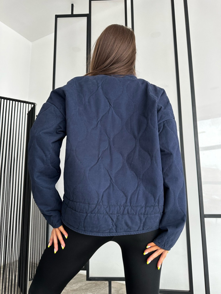 Куртка женская темно-синяя купить в Интернет-магазине Садовод База - цена 3500 руб Садовод интернет-каталог