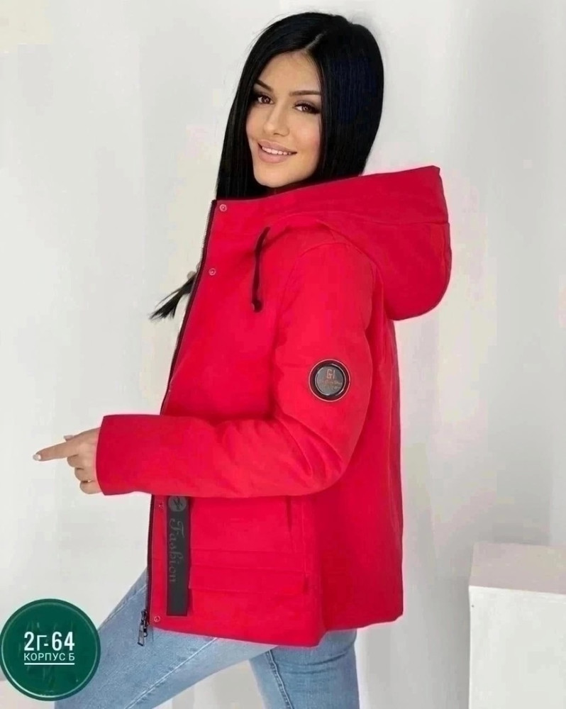 Куртка женская красная купить в Интернет-магазине Садовод База - цена 1300 руб Садовод интернет-каталог