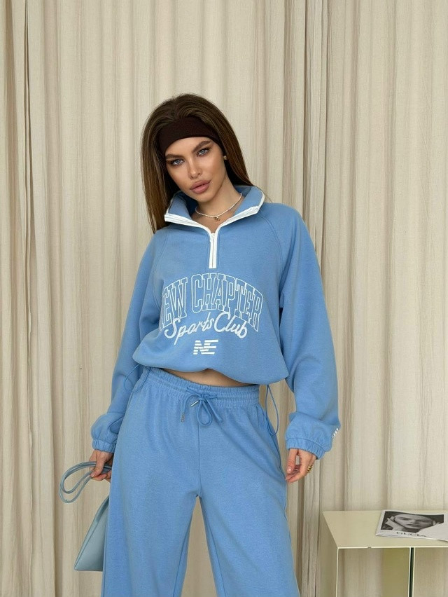 Спортивный женский костюм голубой купить в Интернет-магазине Садовод База - цена 3000 руб Садовод интернет-каталог